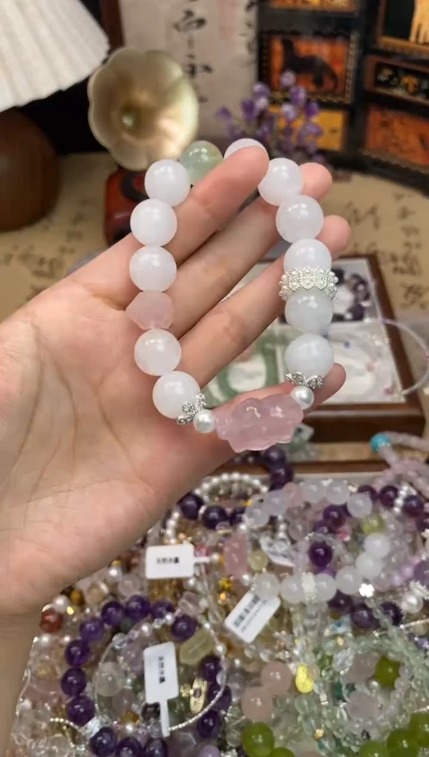 水晶手链未镶嵌453手串
