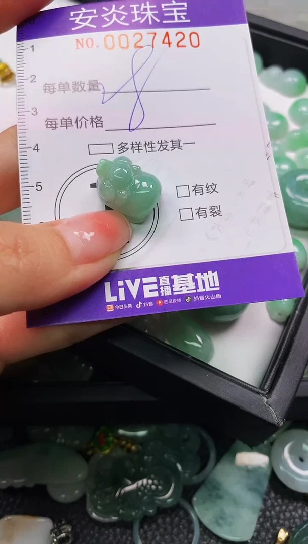 颈饰未镶嵌翡翠闪购0027420