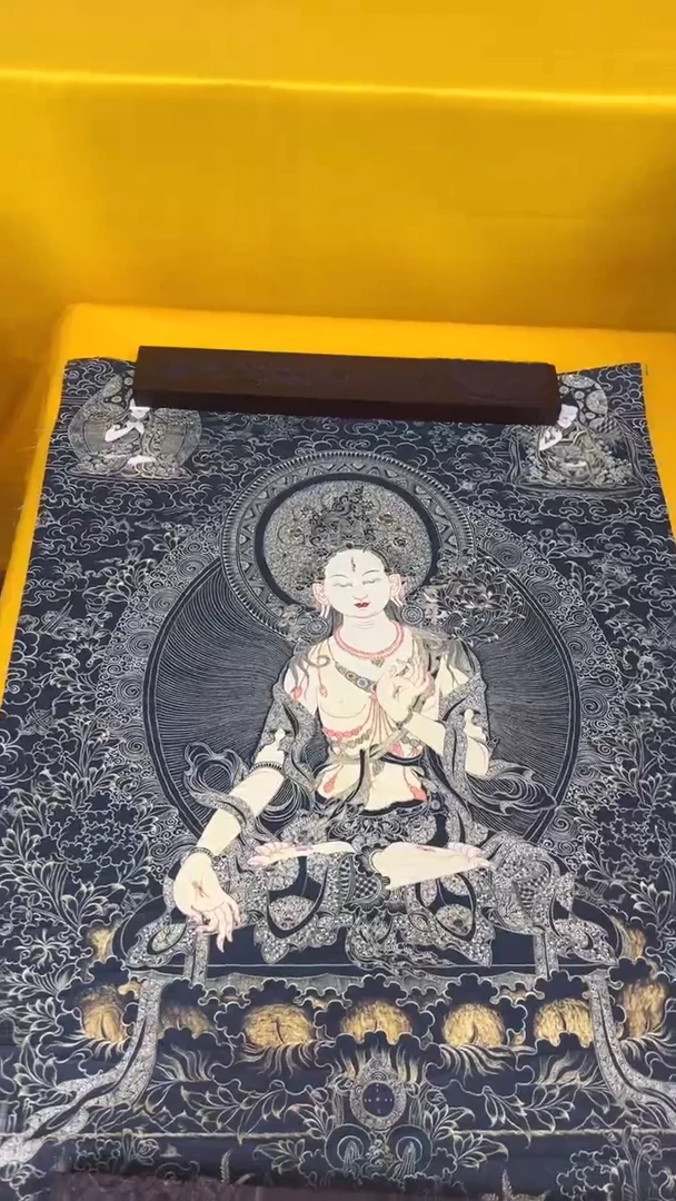 卷轴画绘画类唐卡  16003