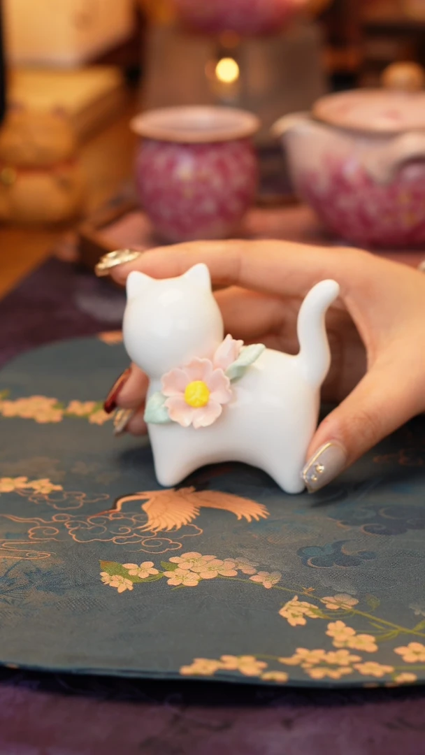 【闪购商品】猫咪摆件·······