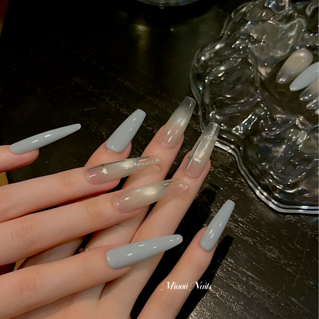 【天使之吻】【10个甲型定制】猫哥 设计感纯欲纯手工穿戴甲