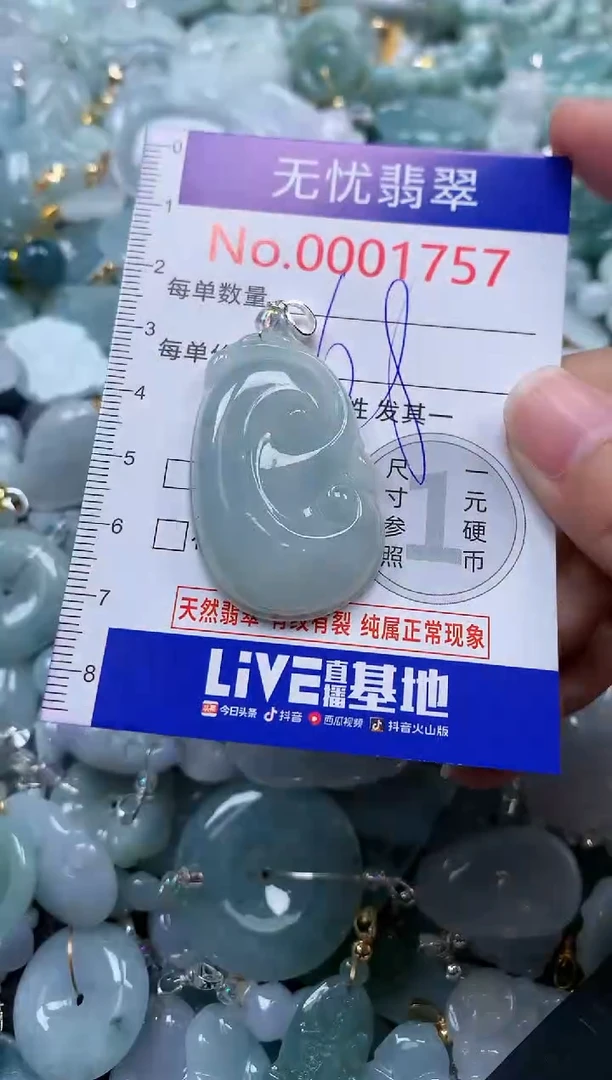 颈饰未镶嵌翡翠1757