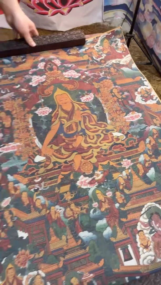 装裱画澄空梵像高端精选链接AA135