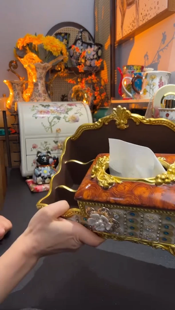 外贸陶瓷家居百货-树脂收纳盒