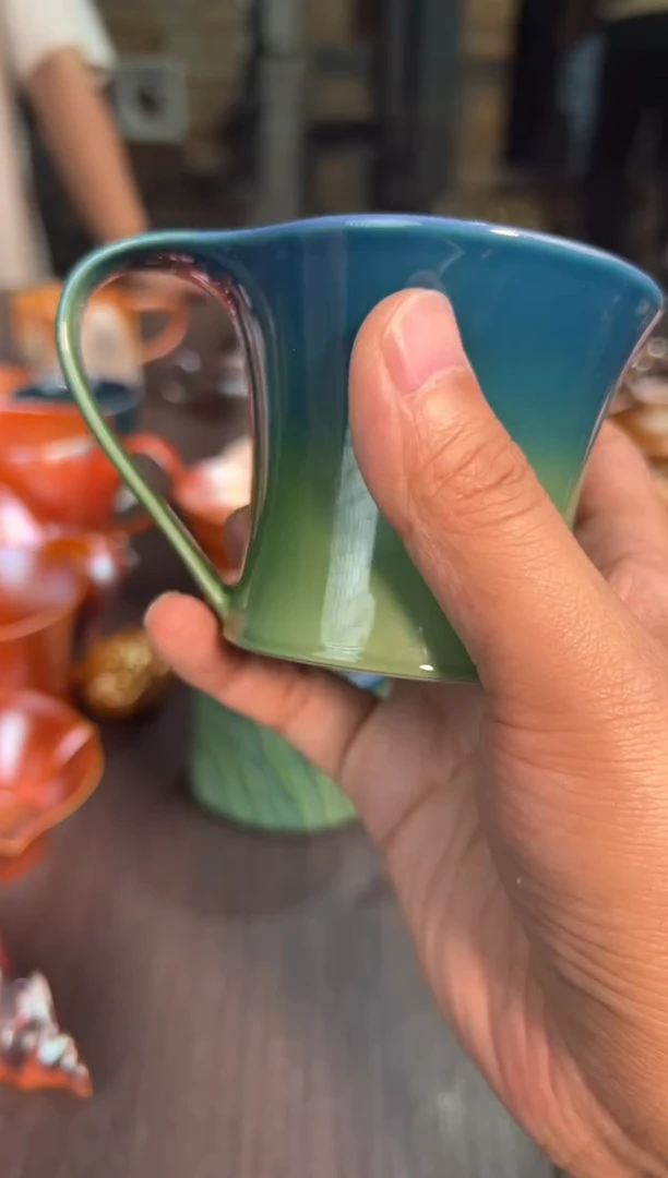 杯37柴房陶瓷原创咖啡杯