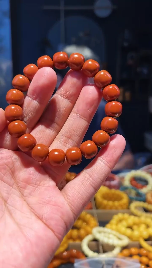 未镶嵌手链南红玛瑙12+老型