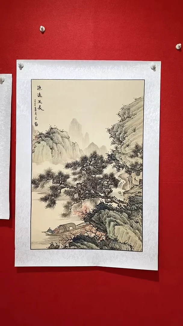 国画国画NYQ杰牛云勤老师作品