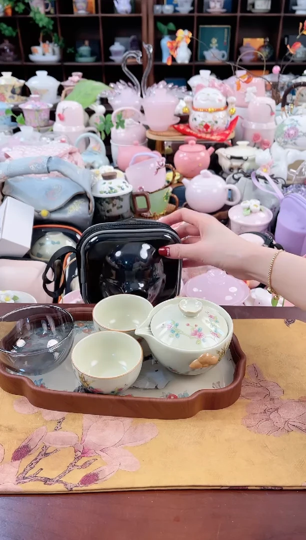 【闪购商品】瓷片茶具：库存仅剩1件