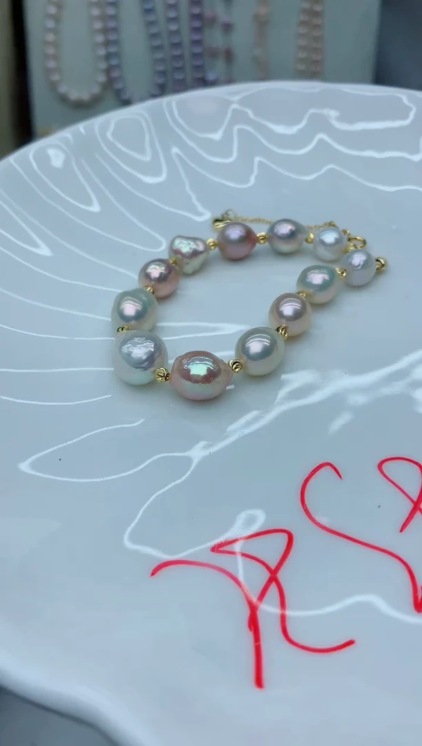 颈饰未镶嵌淡水珍珠多样性发其一【非无瑕】