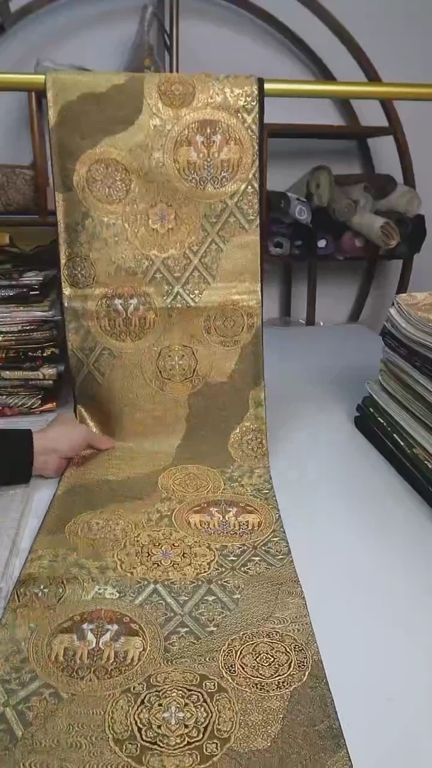 【闪购商品】织绣28西阵织六通宝相花
