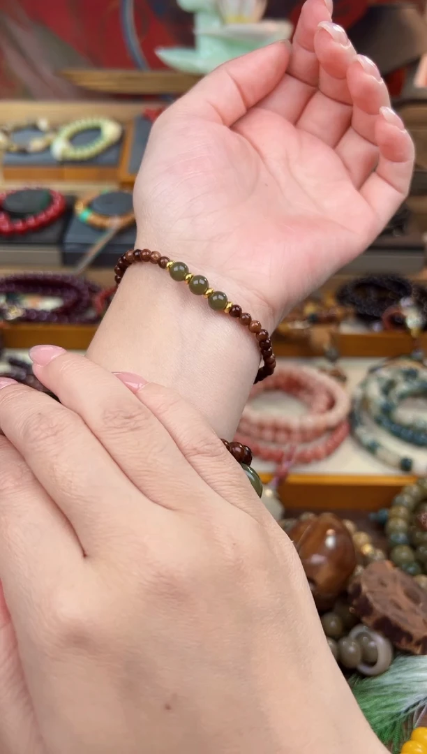 【闪购商品】库克手串未镶嵌一江春水0.4库克单圈