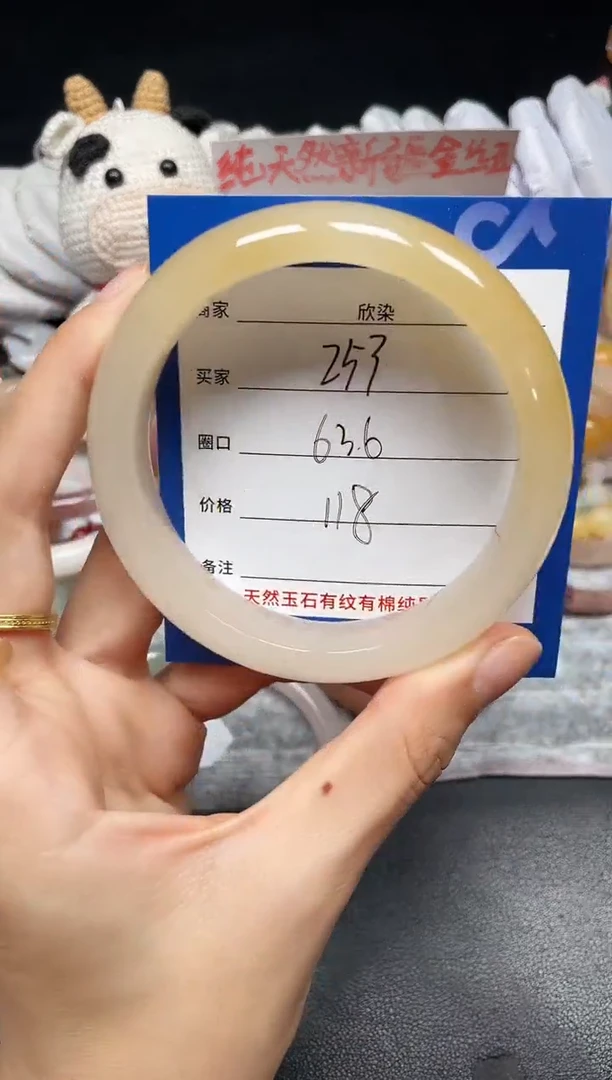 未镶嵌手镯石英质玉253
