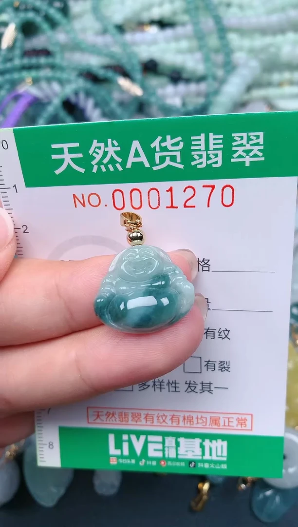 颈饰未镶嵌翡翠.0001270