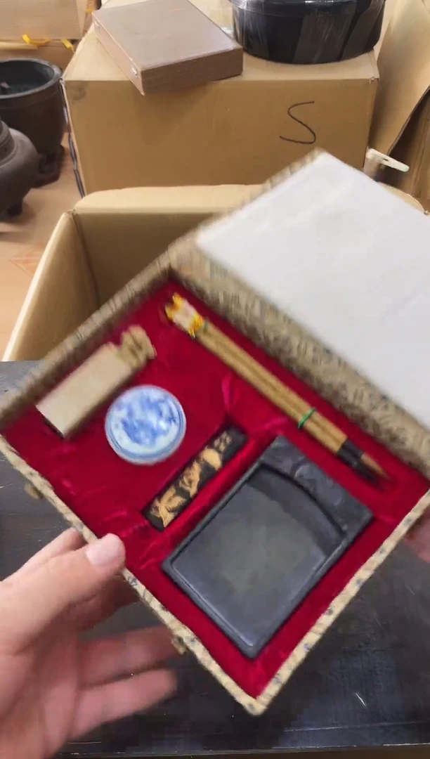 如图所示 阁集工艺品