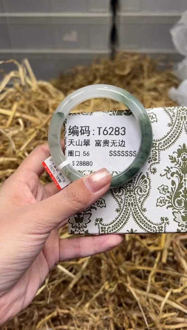 未镶嵌手镯石英质玉T6283