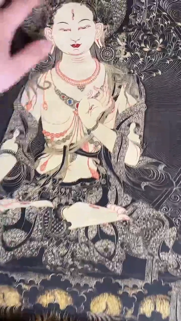 卷轴画手绘唐卡003