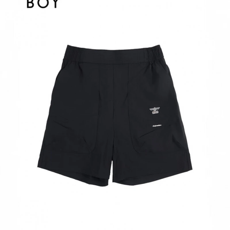 BOYLONDON25新款夏季男款高街薄款简约户外休闲潮牌短裤M32022