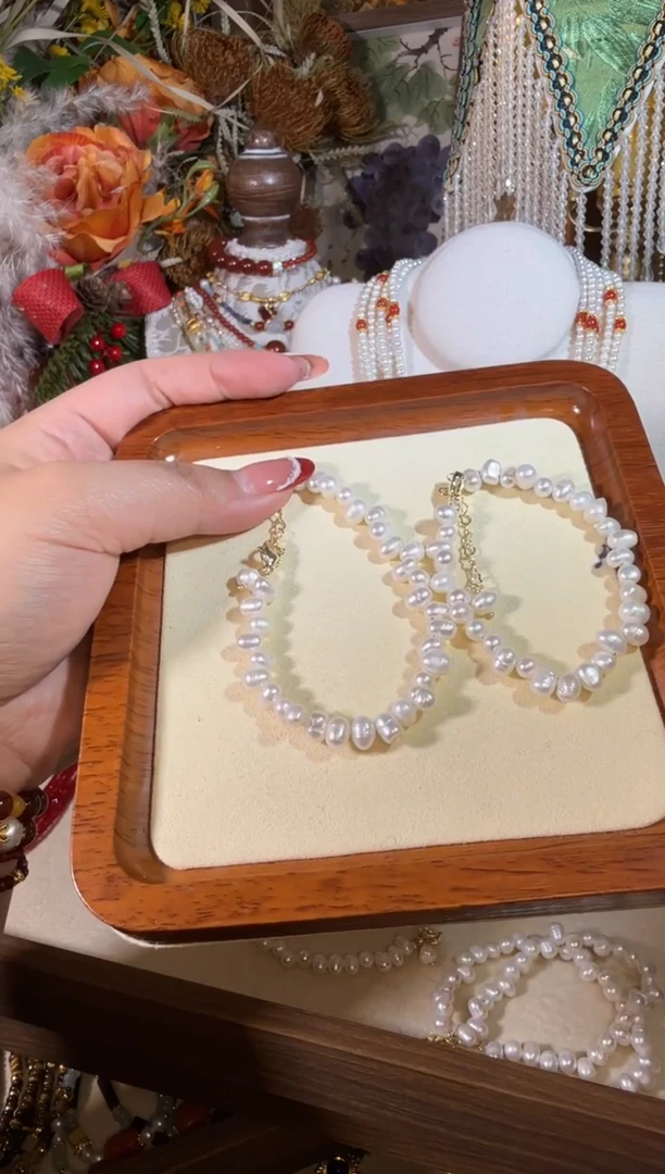 未镶嵌手链淡水珍珠968