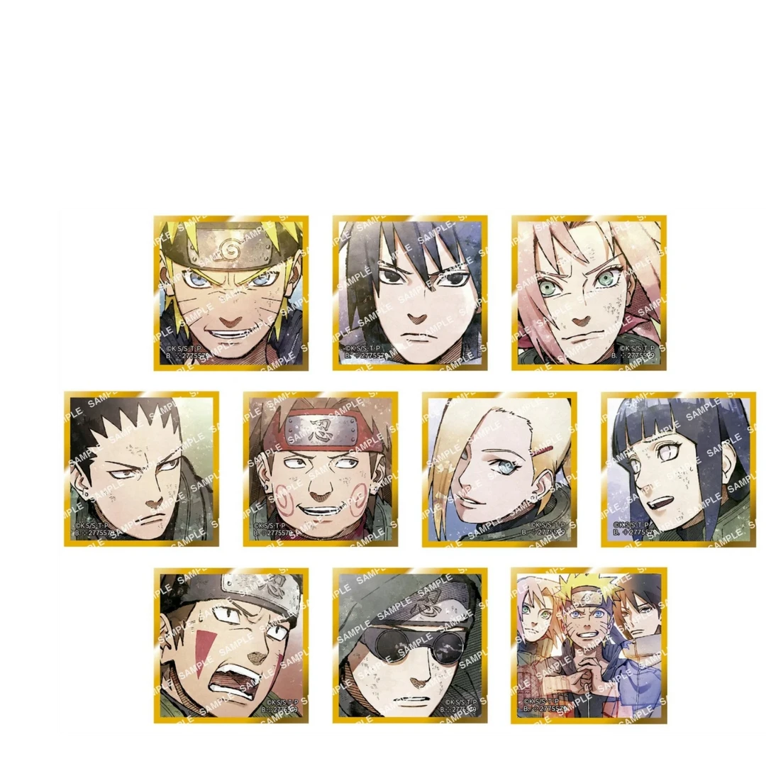 【国现】火影忍者 扭蛋色纸三弹（背抽）