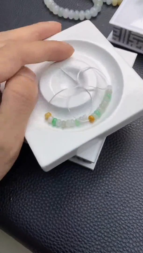 翡翠散珠3天然A货翡翠散珠