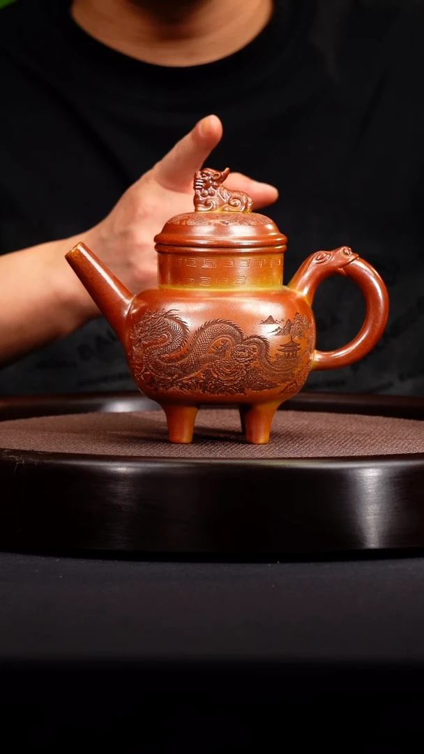 茶壶紫砂宜兴紫砂原矿壶