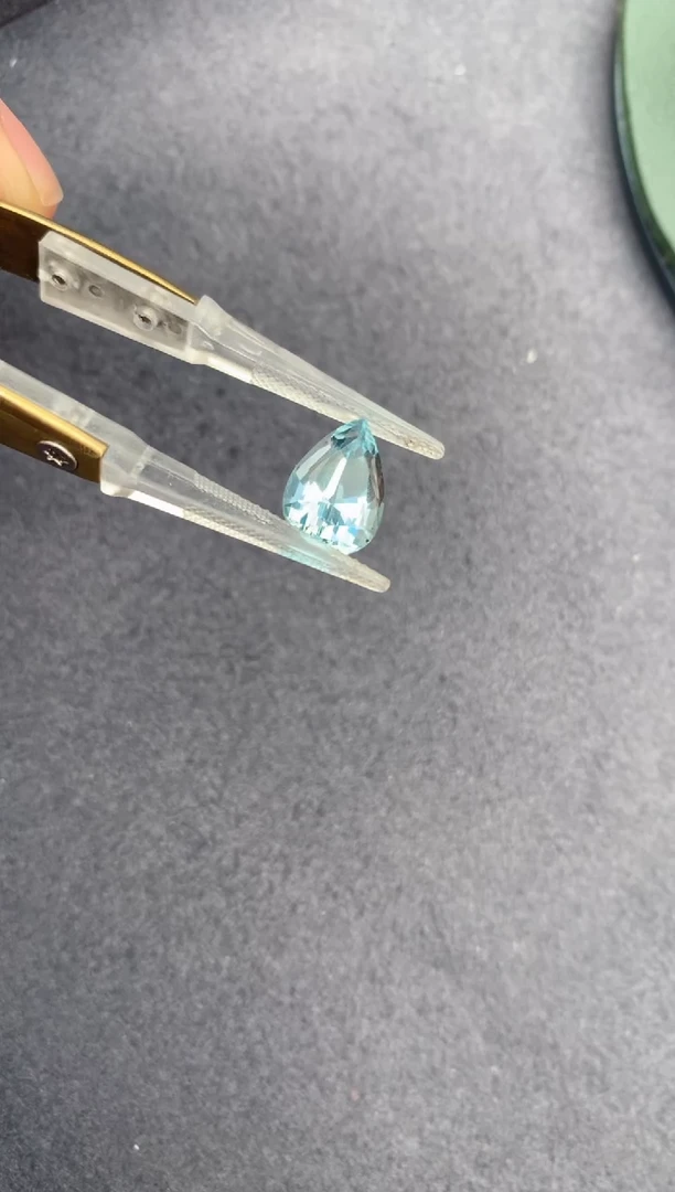 【闪购商品】海蓝宝石裸石未镶嵌3.6ct海蓝宝