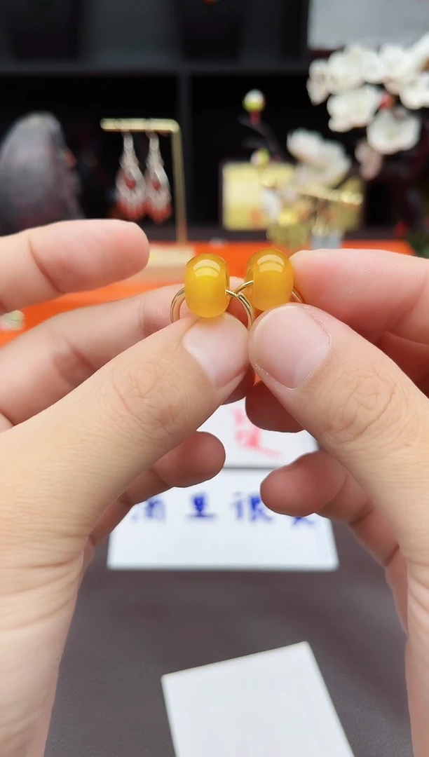 玛瑙/玉髓耳饰未镶嵌536000