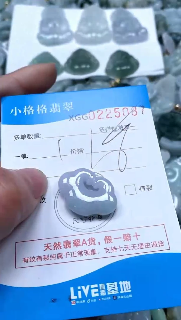 【闪购商品】翡翠颈饰未镶嵌闪购商品0225087