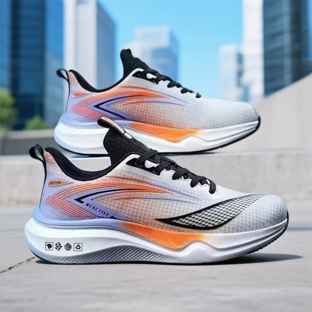 大码男鞋2025跑鞋春季软底学生减震运动鞋男款中学生15-18岁男鞋