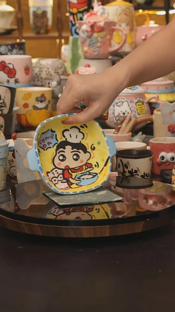景德镇釉下彩绘设计师款式陶瓷
