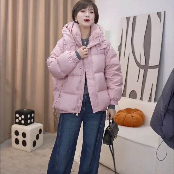 【芮阳】时尚厚款羽绒服女