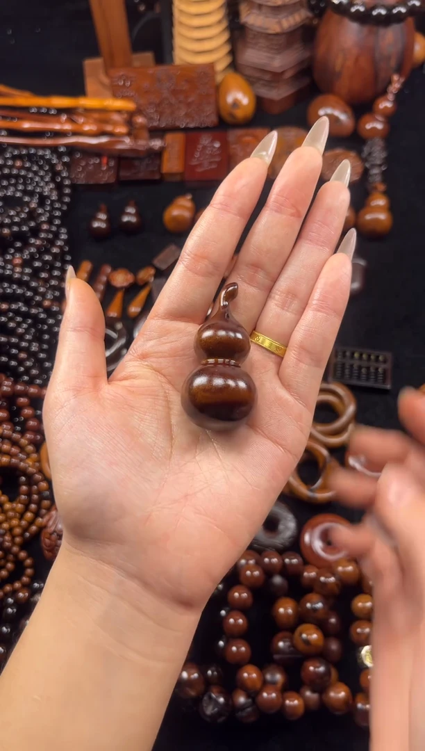 木天然雷击木玉化葫芦