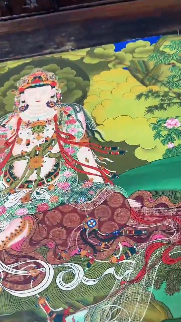 卷轴画古或今藏甄选唐卡108