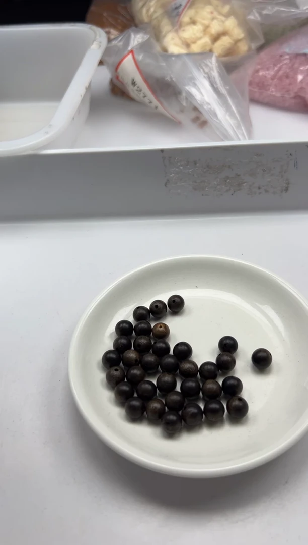 檀香木散珠w984沉沉8mm*10颗三单随三通