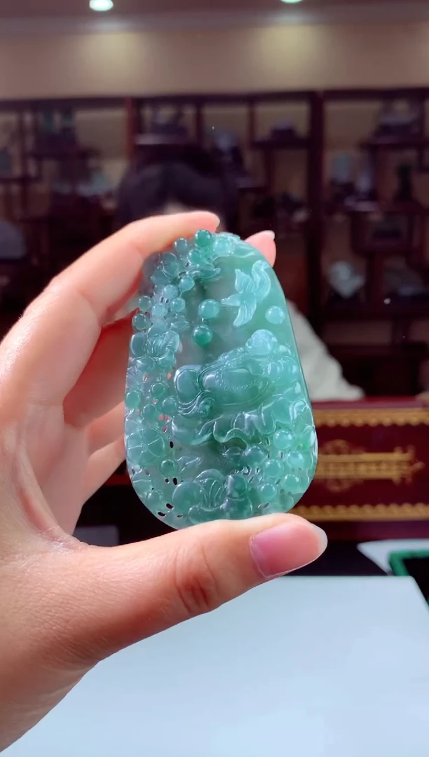 【闪购商品】定制翡翠未镶嵌天然A货翡翠（拍一发一）