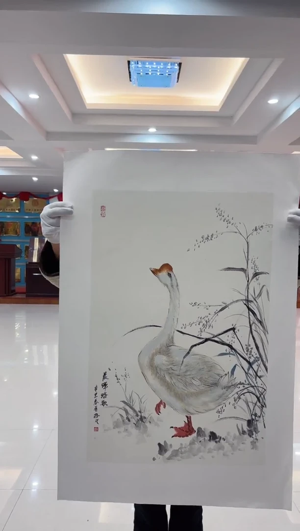 国画秦燕格国画手绘作品Y11