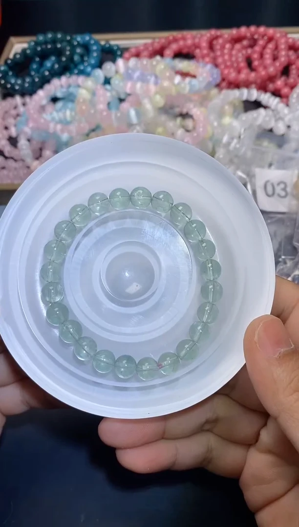 【闪购商品】水晶手串未镶嵌绿莹石282