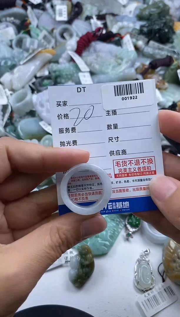 翡翠未镶嵌吊坠(不含链)001922