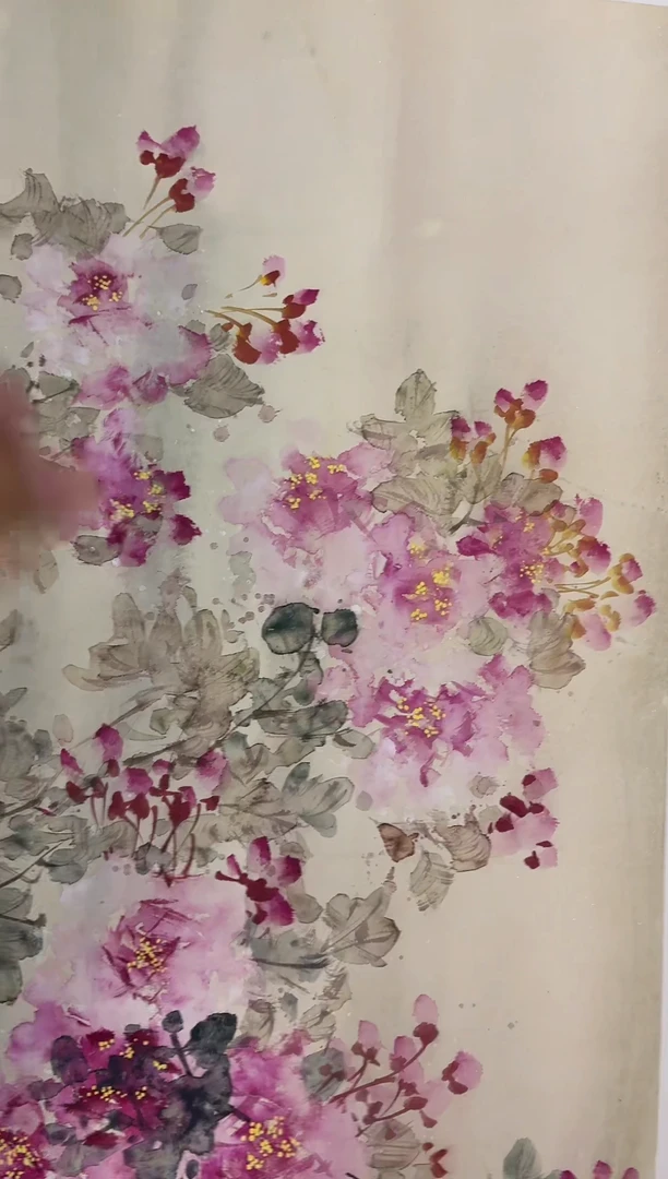 国画周建真老师绘画作品（带证书）11-23