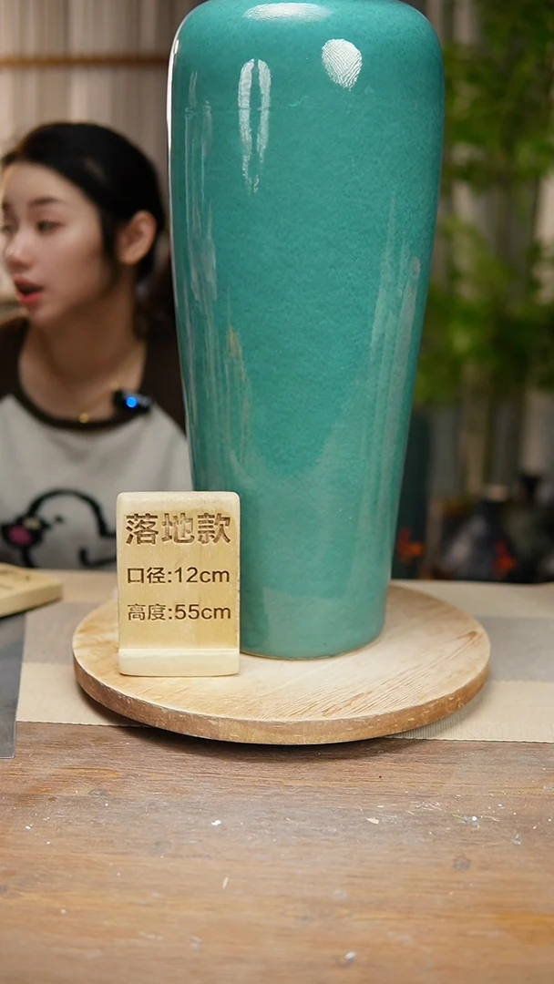 【闪购商品】陶瓷 陶瓷55CM绿苹果瑕疵