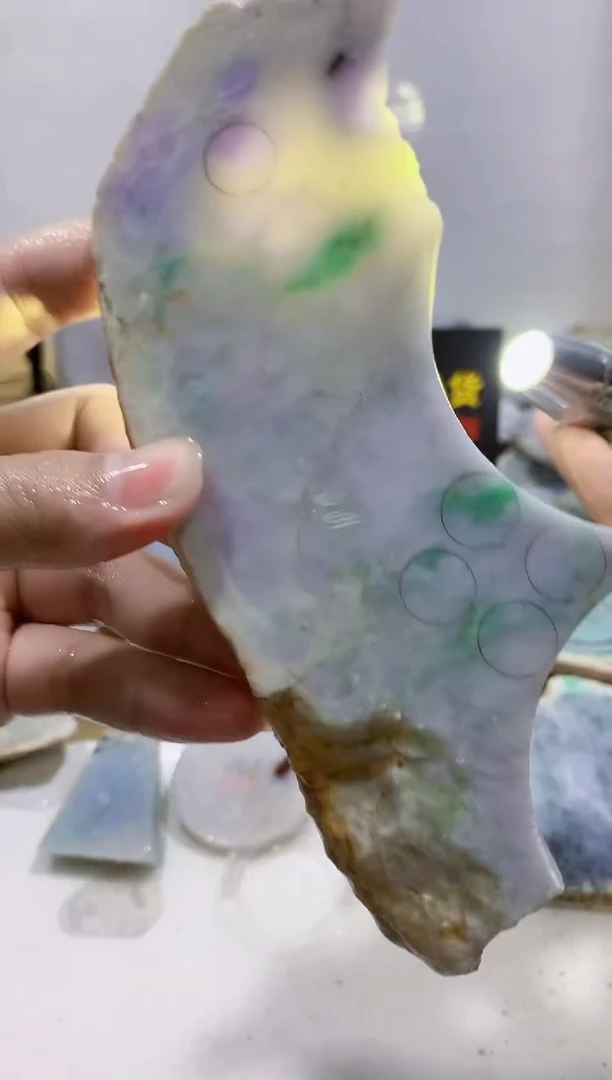 裸石翡翠0蒙0翡翠珠宝34