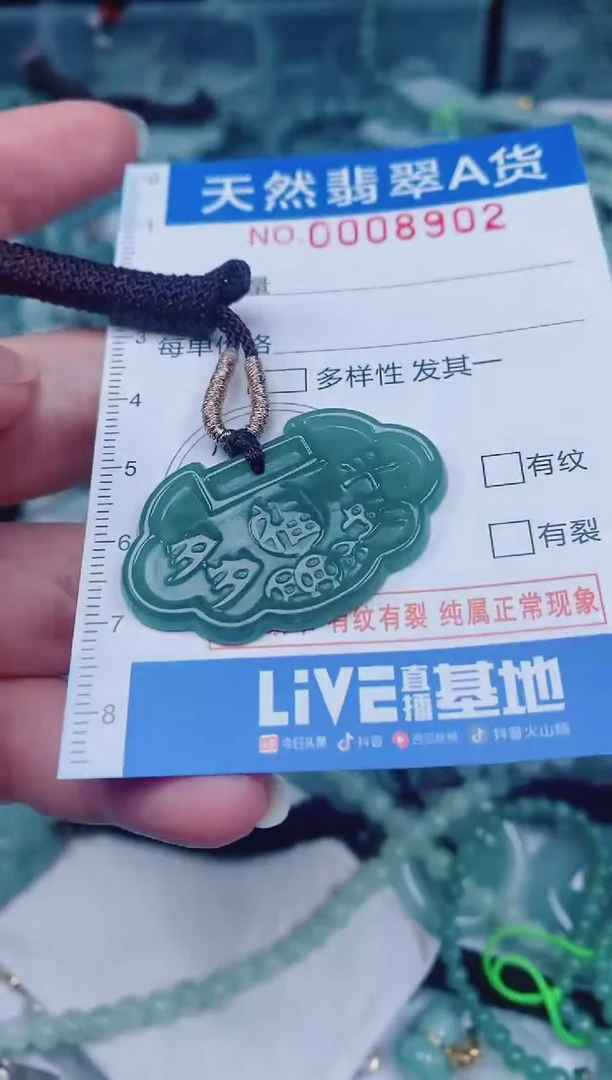 颈饰未镶嵌翡翠00008902