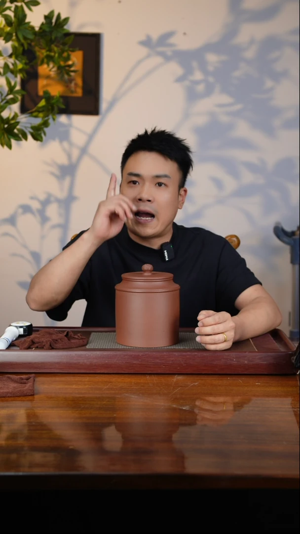 宜兴原矿紫砂茶叶罐