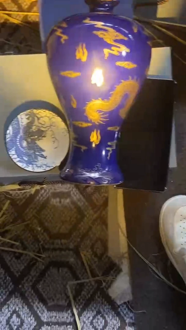 摆件瓷主播口述为主 （斗笠杯 单只）