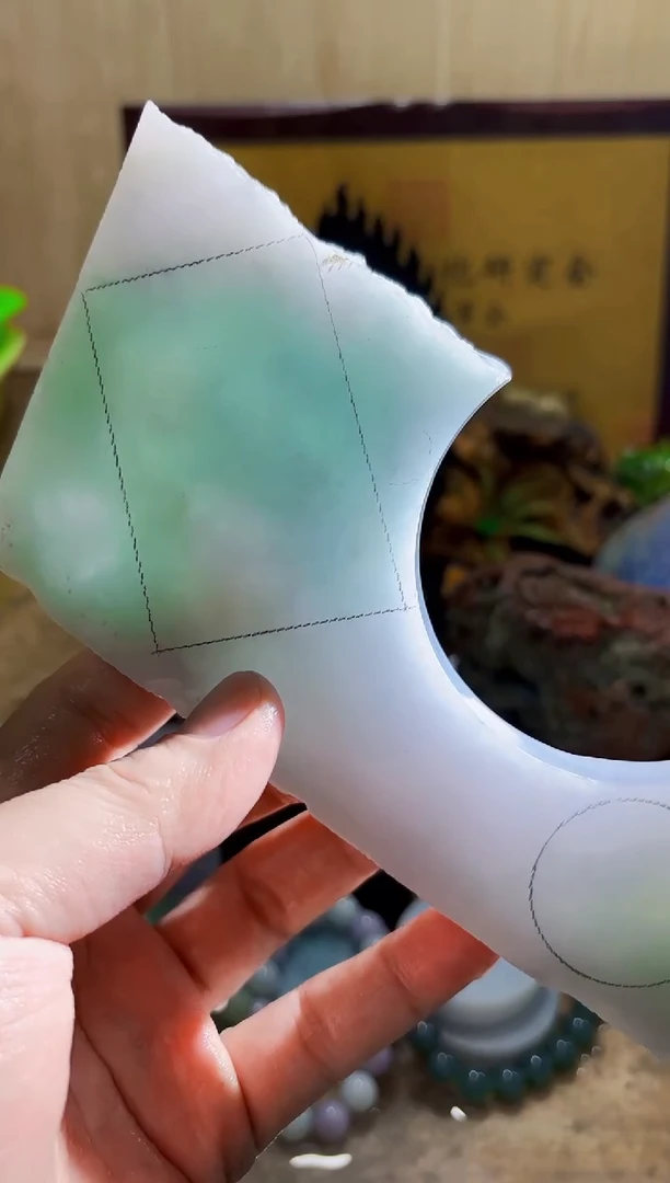 颈饰未镶嵌翡翠A货常星4819
