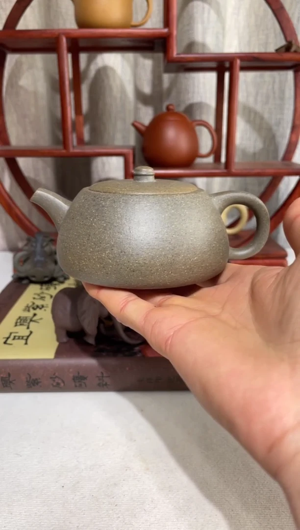 【闪购商品】紫砂茶壶封釉台西青段手工泥井栏200cc