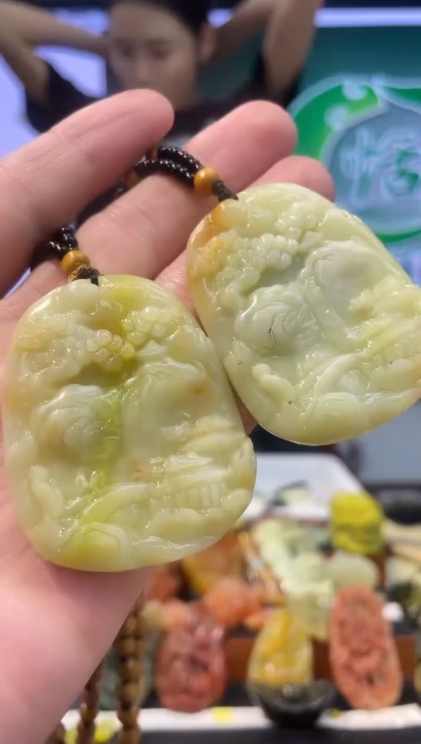 【闪购商品】岫玉吊坠未镶嵌多样性发货*拍一发一