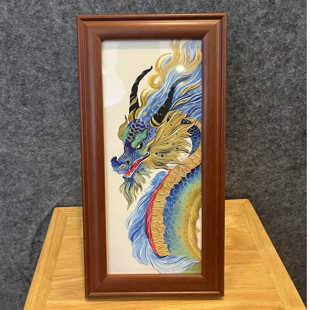 《龙》国潮氛围感艺术摆件34.5*17.5cm