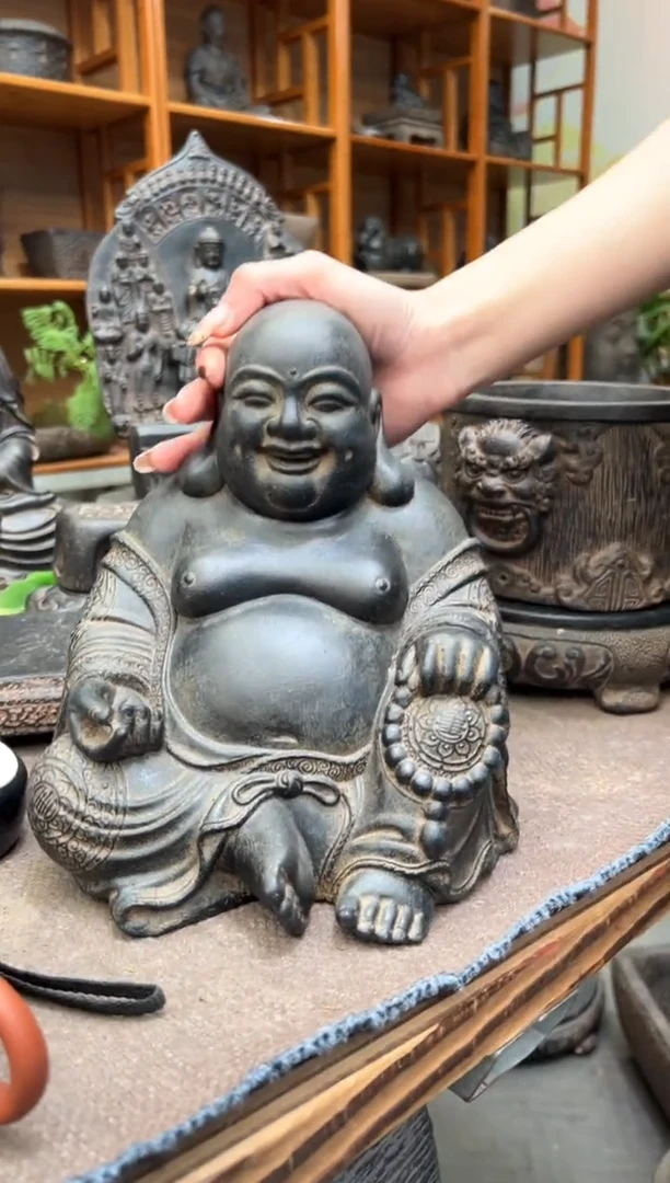 陶土【火山泥】大肚佛