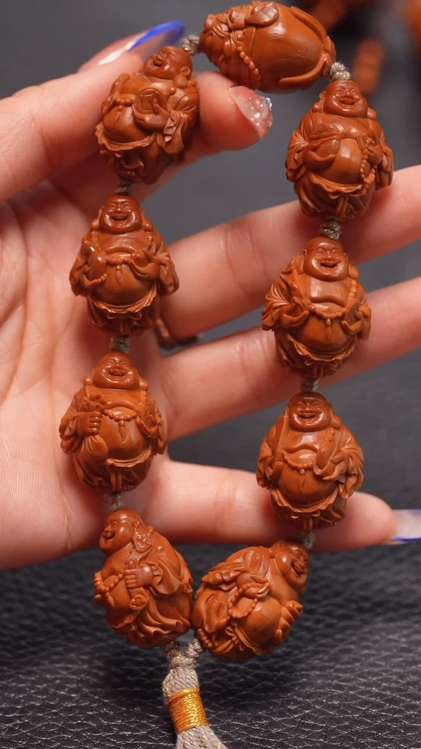 手串橄榄核2.2站立弥勒